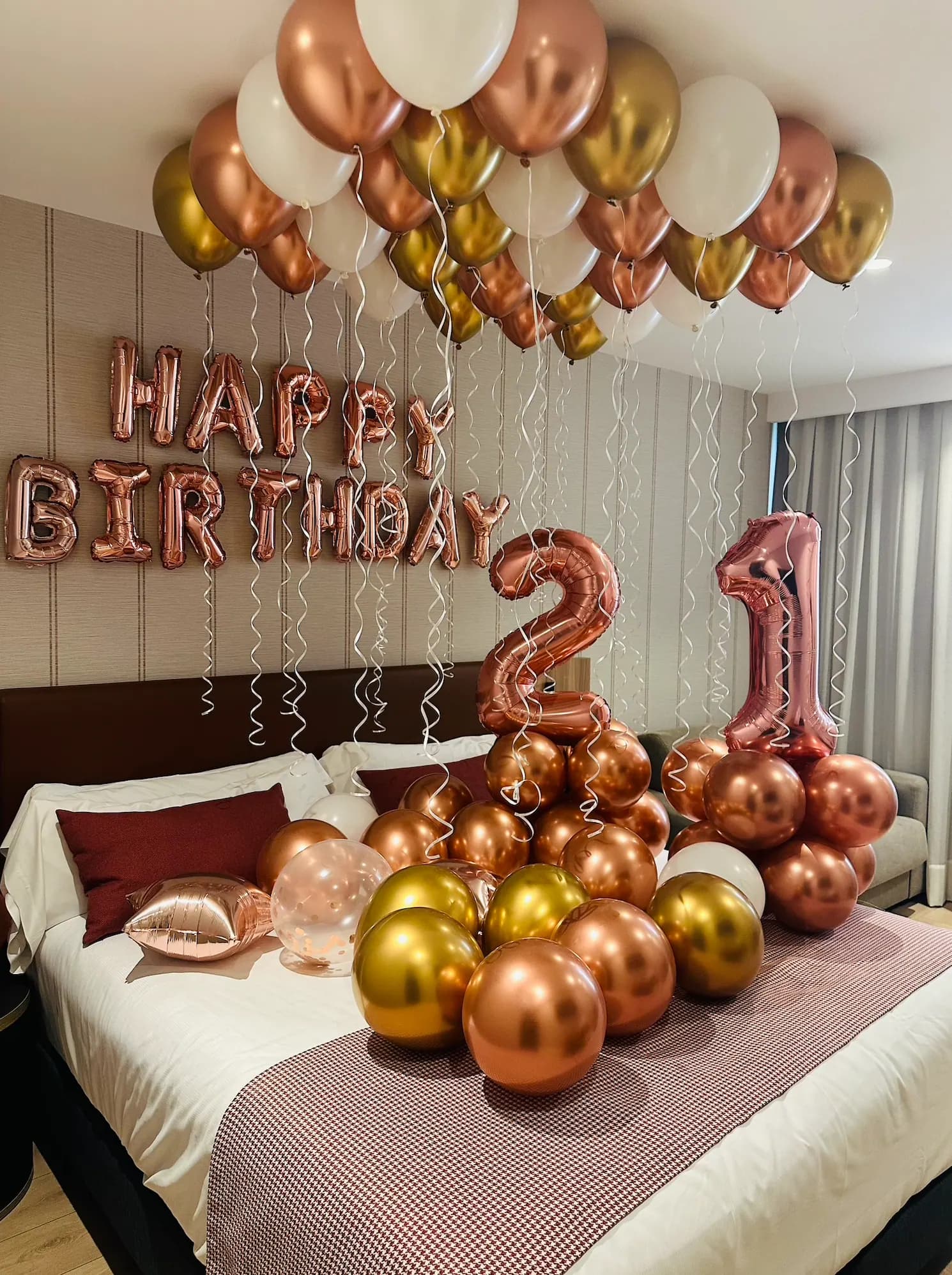 Decoracion de habitacion para cumpleanos 1